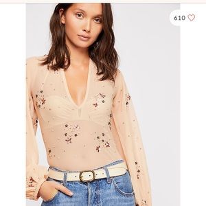 Free People Bodysuit